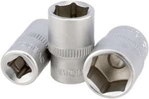 Galvutė 1/4 12mm (6-Kamp.)