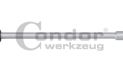 Galvutė 10mm su ilga T-formos rankena / 230mm ilgio