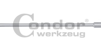 Galvutė 6mm su ilga T-formos rankena / 230mm ilgio