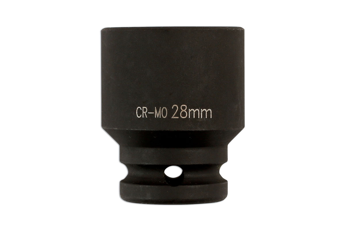 Galvutė smūginė 6-K CrMo 1/2'' 28mm Galvutė smūginė 6-K CrMo 1/2'' 28mm