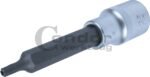 Galvutė 1/2 T25*100mm su skyle TORX