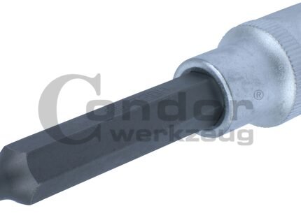 Galvutė 1/2 T30*100mm su skyle TORX