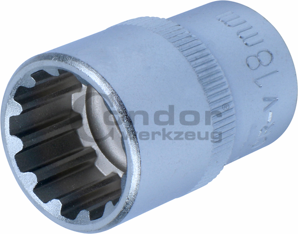 Galvutė daugiafunkcinė 1/2 18mm Galvutė daugiafunkcinė 1/2 18mm