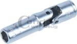 Galvutė žvakėms 1/4" 10mm. 6-kampė kardaninė