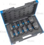 Galvutės Cr-Mo 3/4'' ilgos 11 dalių 24-50mm