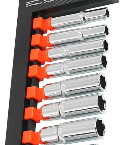 Ilgų 1/4 6-kampių galvučių komplektas 6-13mm