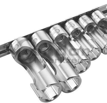 Galvutės spec. kuro vamzdeliams 3/8" 10-19mm 6vnt.