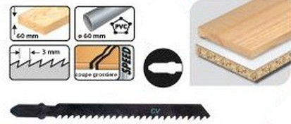 Geležtė siaurapjūkliui 75mm