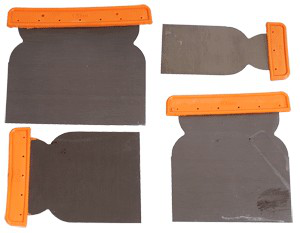 Glaistyklės metalinės 4vnt.