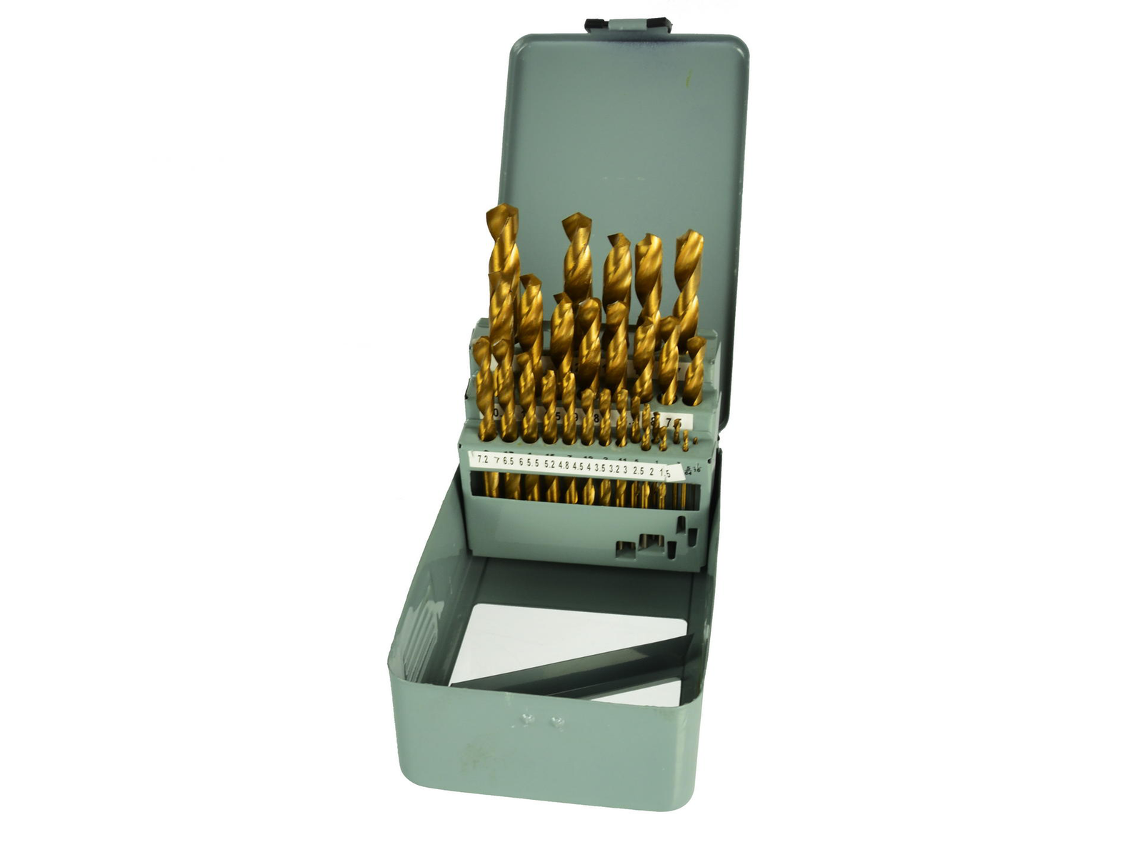 Grąžtai metalui Tytan 28 vnt. (1-13mm) Grąžtai metalui Tytan 28 vnt. (1-13mm)