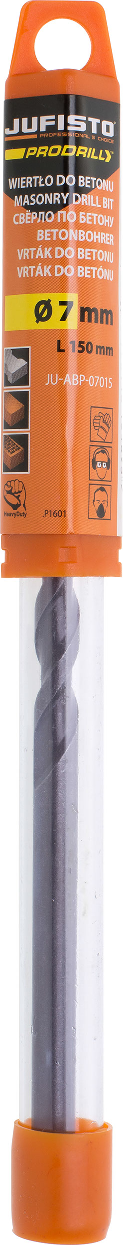 Grąžtas betonui Ø7mm / 150 mm Grąžtas betonui Ø7mm / 150 mm