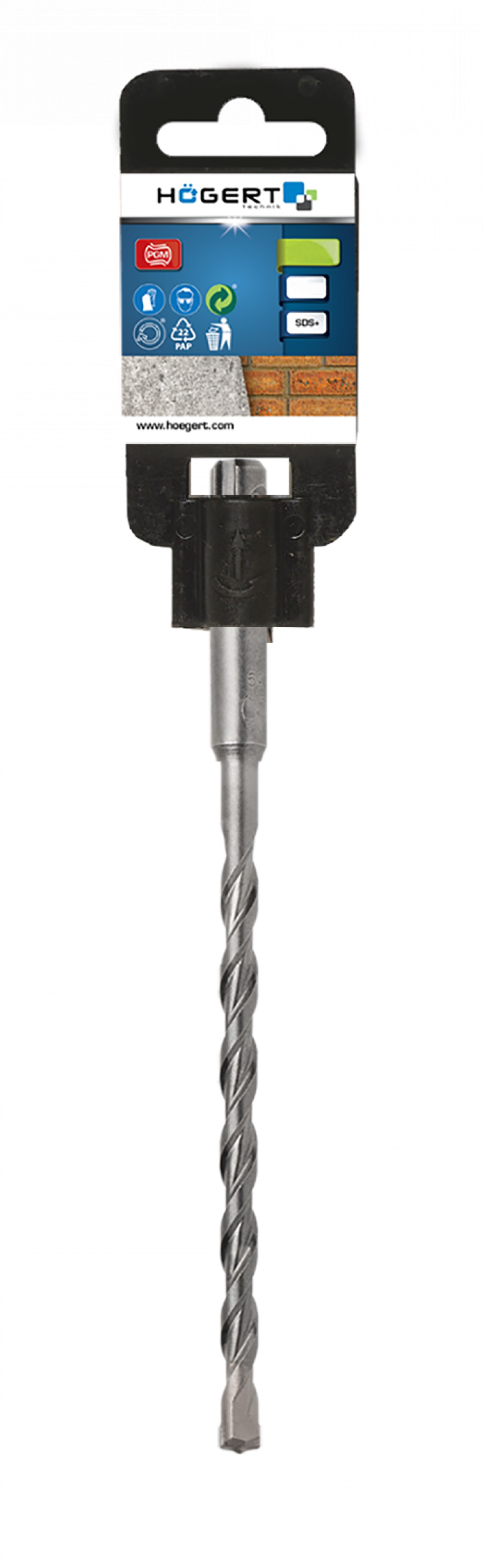 Grąžtas betonui SDS-plus Ø 6*160 mm Grąžtas betonui SDS-plus Ø 6*160 mm