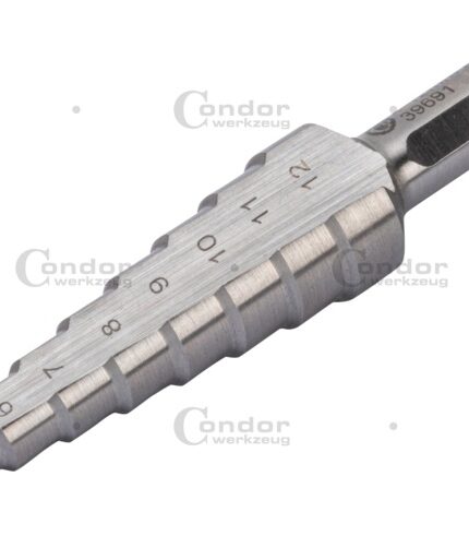 Grąžtas pakopinis metalui 4-12mm Cobalt 5%