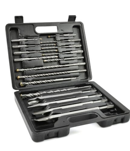 Grąžtų ir kaltų SDS+ komplektas 17vnt.