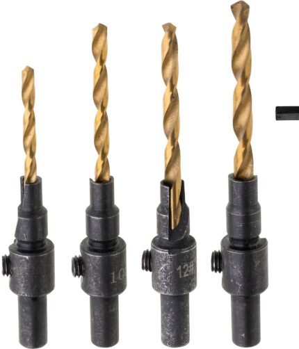 Grąžtų komplektas komfirmatams 5*