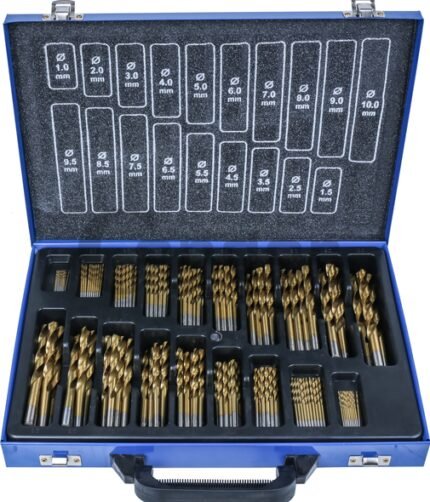 Grąžtų rinkinys HSS Titan 170vnt.