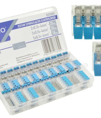 Greitųjų elektros jungčių rinkinys 60vnt