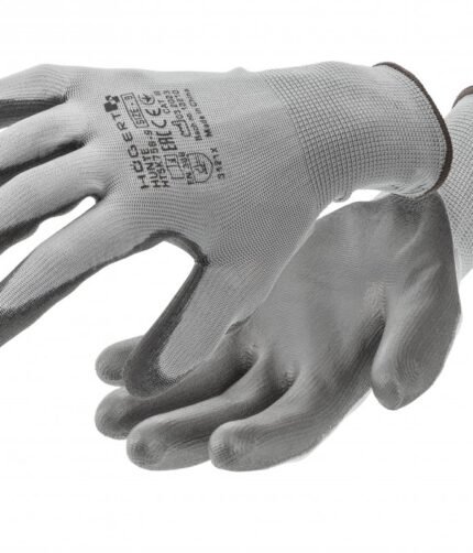 HOGERT apsauginės darbo pirštinės 11 dydžio pilka/juoda