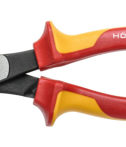 Žnyplės elektrikui VDE 1000V / DIN-5749 / 180mm ilgio   HOEGERT HT1P911