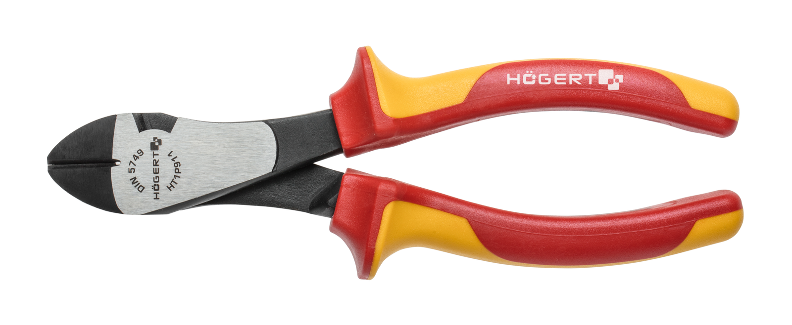 Žnyplės elektrikui VDE 1000V / DIN-5749 / 180mm ilgio HOEGERT HT1P911 Žnyplės elektrikui VDE 1000V / DIN-5749 / 180mm ilgio HOEGERT HT1P911
