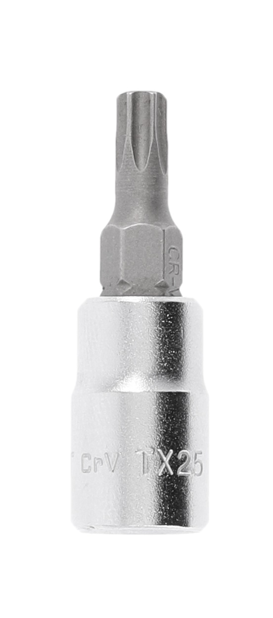 Įpresuotas 1/4 antgalis T45 TORX Įpresuotas 1/4 antgalis T45 TORX