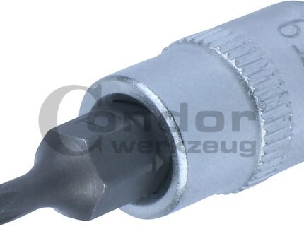 Įpresuotas 1/4 antgalis T9 TORX