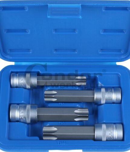 Įpresuoti antgaliai TORX 1/2 (T70-T100)