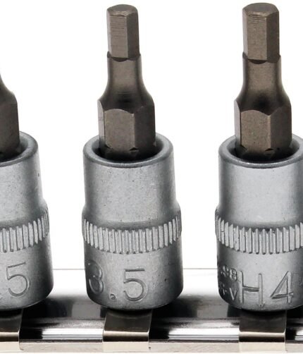 Įpresuotų 1/4 HEX (6-kamp.) antgalių rinkinys (1