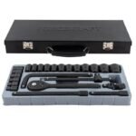 Įrankių komplektas Cr-Mo 1/2'' 24vnt. 6k.