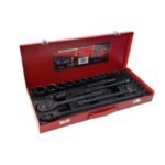 Įrankių komplektas Cr Mo 1/2'' 8-32mm 26vnt. 6k.
