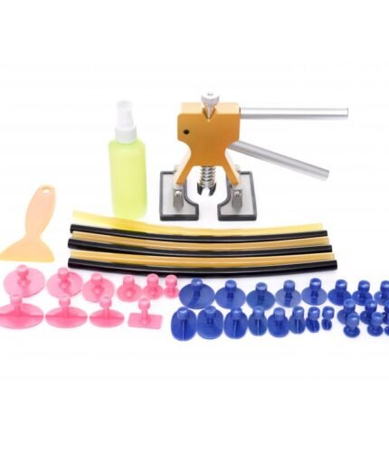 Įrankiai kėbulo įlenkimams lyginti