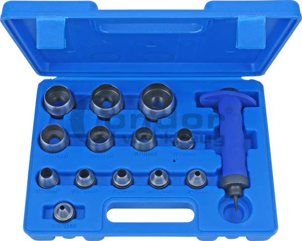 Skylių išmušėjų komplektas (5-35 mm) Skylių išmušėjų komplektas (5-35 mm)