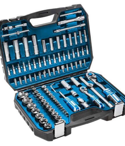 Įrankių komplektas 1/4"+1/2" CrV Cr-Mo