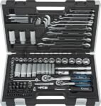 Įrankių komplektas 1/4'' ir 3/8'' 4-24 mm