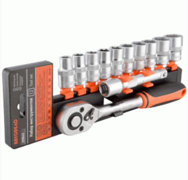 Įrankių komplektas CV 1/2 12vnt 10-24mm