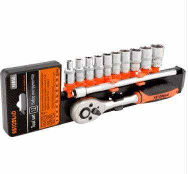 Įrankių komplektas CV 3/8 12vnt 6-22mm