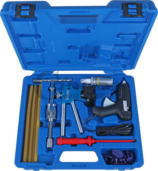 Įrankių komplektas kėbulo darbams / įlenkimams tiesinti Įrankių komplektas kėbulo darbams / įlenkimams tiesinti