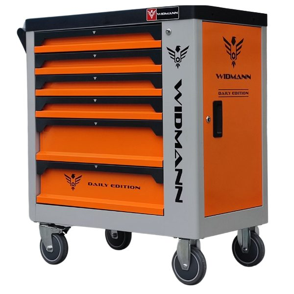 Įrankių vežimėlis 6 stalčių su 163 įrankiais Įrankių vežimėlis 6 stalčių su 163 įrankiais
