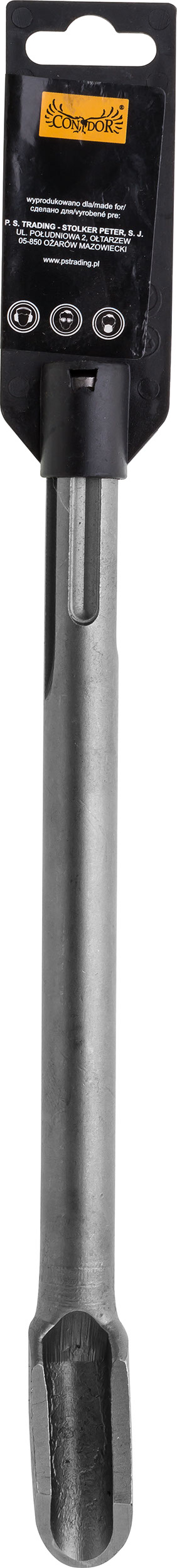 Kaltas SDS-MAX grioveliui 18*25*280 mm Kaltas SDS-MAX grioveliui 18*25*280 mm