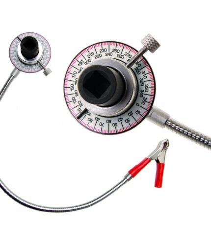 Pasukimo kampo matuoklis 1/2 su spaustuku