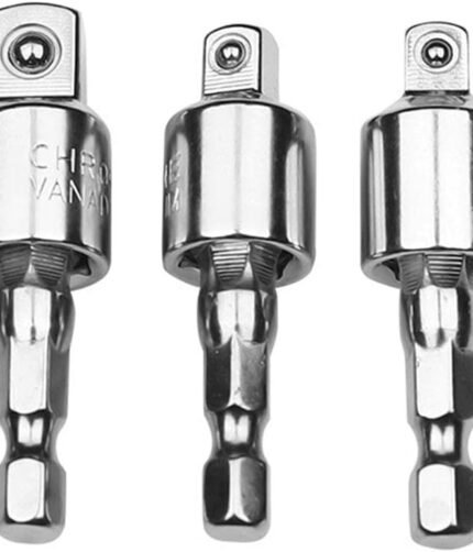 Kardaninių jungčių komplektas 1/4+3/8+1/2" 360°