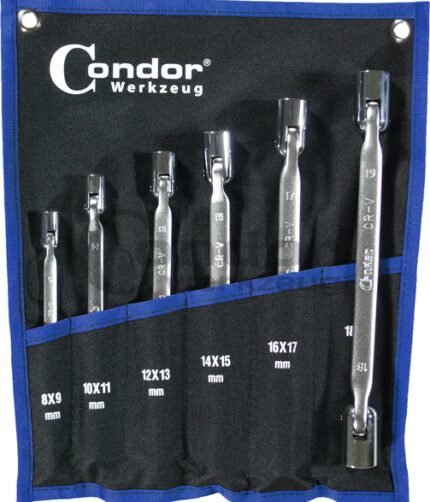 Kardaninių raktų komplektas (8-19 mm)