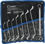 Kilpinių raktų komplektas (6-22 mm) / 8dalių