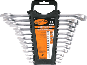 Kombinuotų raktų komplektas (6-22mm)