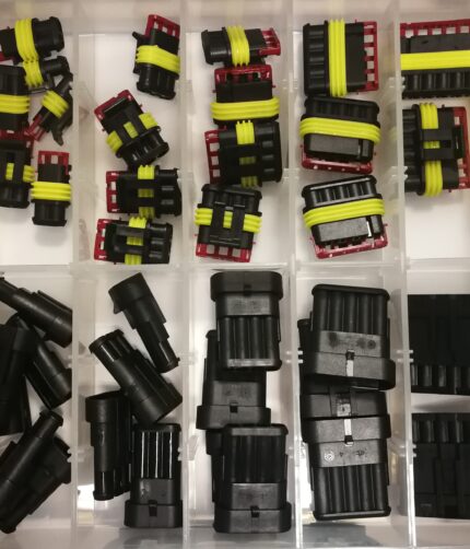 Kontaktinų automobilinių jungčių komplektas / 350dalių