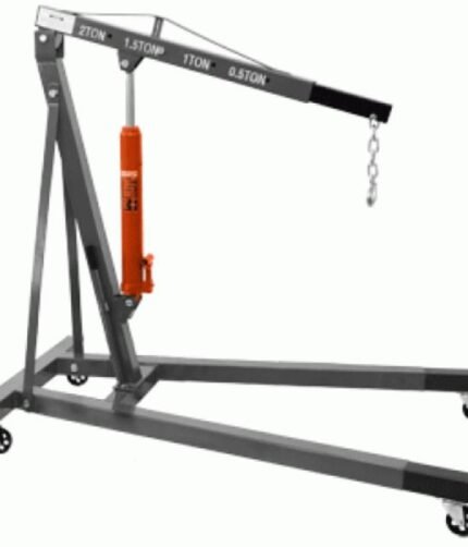 Kranas varikliui 2ton / vientisa kojų konstrukcija