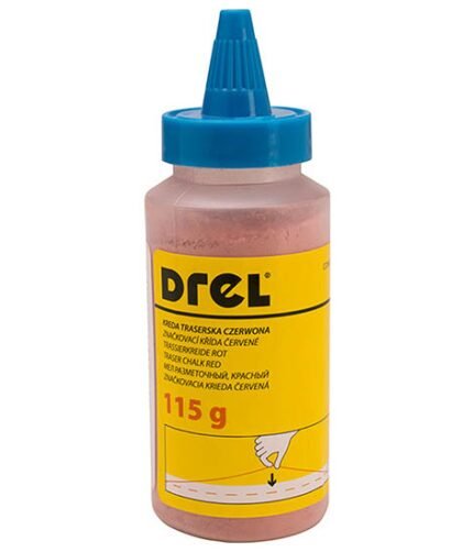 Kreida mūrininko 115g raudona