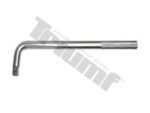 L-formos rankena 1/4" 165mm