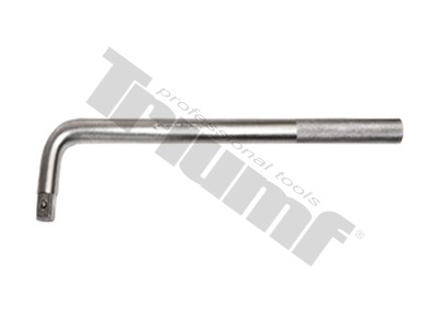 L-formos rankena 1/4" 165mm