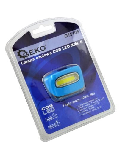 LED prožektorius ant galvos COB XML 6
